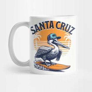 Santa Cruz Surfing Pelican Mug